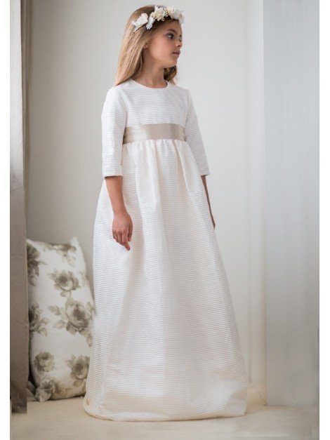 15. Vestido de comunión "Canutillo mini beige"